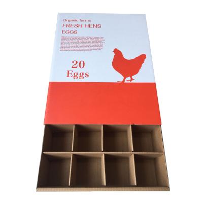 China Handmade Recycled Kraft Paper Chicken Egg Carton 5/10 Pack Egg Box Cartons Packaging for sale