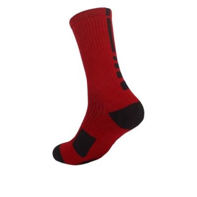 China Breathable Soft Medium Towel Ball Tube Socks Youth Boys And Girls Basketball Socks Youth Sports Kids Lower Sock for sale