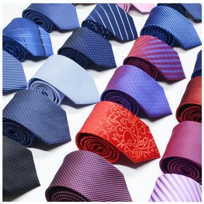 China New Business Silk Men's Ties Neck Ties 8cm Luxury Floral Wedding Formal Business Ties Neckties for sale