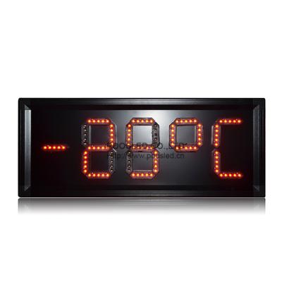 China Airport Small Led Temperature Signs Led Digital Display for sale