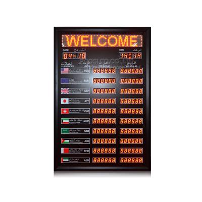 China Bank exchange rate indicator board for sale