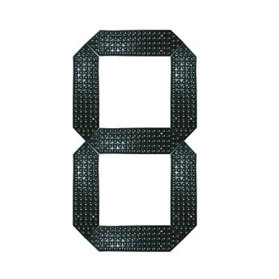 China Gas Station 22 Inch Led Number Panel 7 Segment Digital Display for sale