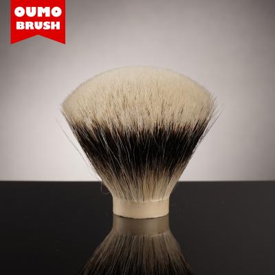 China Shaving Tools OUMO BRUSH SHD Two Bands WEIGHT Badger Hair Shaving Brush Finest Knot For Shaving Brush for sale