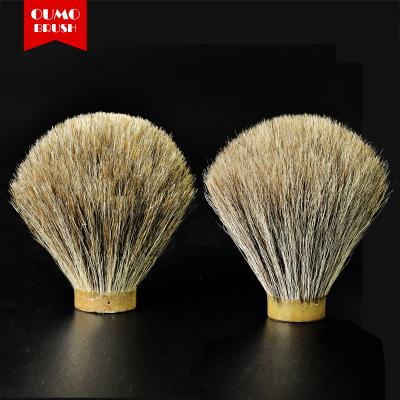 China OUMO Man's Shaving Brush Cleaning BRUSH - Wholesale Promotion High Quality Horse Hair Shaving Brush Knot for sale