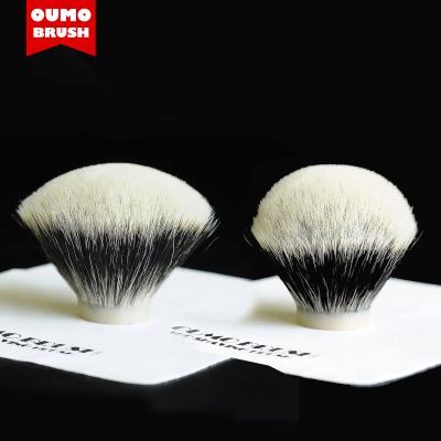 China From SHD OUMO best selling SHD tips BRUSH gel manchuria finest two knots band chubb fan badger hair knots shaving brush for sale