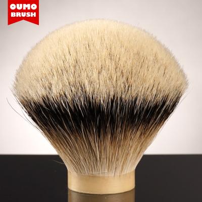 China OUMO Shaving Brush - SHD SILK Silvertip Shaving Brush Knot for sale