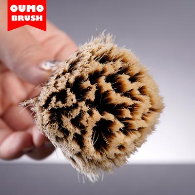 China Hot Selling OUMO Shaving Brush SHD- HANG Finest Two Band Badger Hair Knot With Good Gel Tip for sale