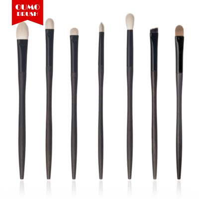 China Eyebrushes 7 Pcs Oumo XGF Goat Hair Eye Makeup Set Brush High End Professional Makeup Tools For Eye for sale