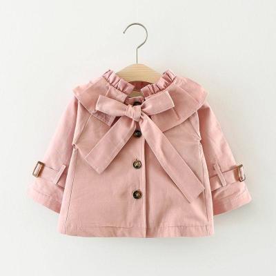 China Anti-wrinkle OEM ODM long sleeve coats with girls anorak coat winter kids long trench coat jacket for sale