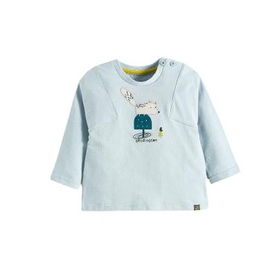 China Wholesale Anti-shrink T-shirt 100% Cotton Embroidered Cartoon T-shirt Custom For Kids for sale