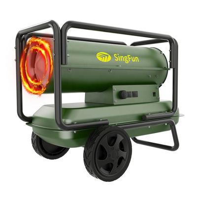 China Hotels SINGFUN SFY30-19A 30KW air diesel heater industrial kerosene heater for workshop for sale