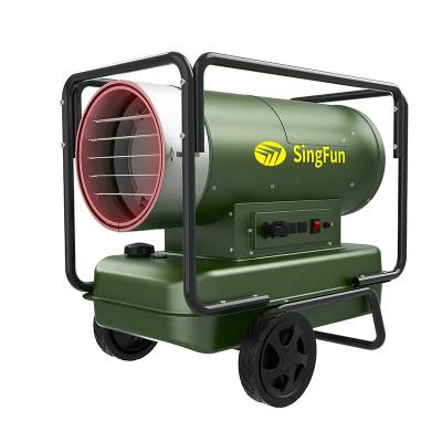 China Industrial Wholesale Hotels 40KW Diesel Fuel Air Customizable Silent Kerosene Heaters For Poultry Farm for sale