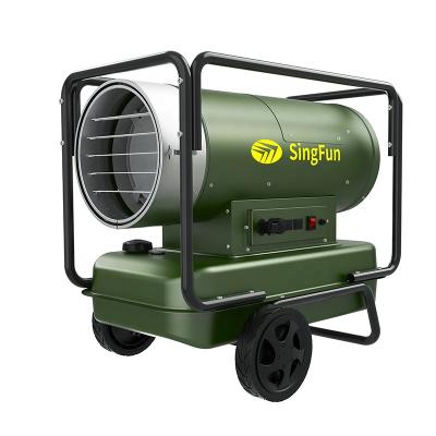 China Eco-friendly Hotels Plant Equipment Silent Industrial Diesel Kerosene Air Forced Heater With CE GS for sale