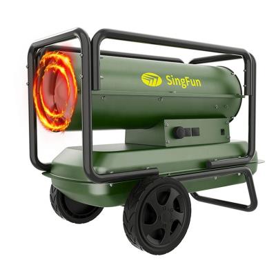 China SINGFUN 20KW Mobile Hotels Heater Forced Air Heater For Outdoor Heating Diesel/Kerosene for sale