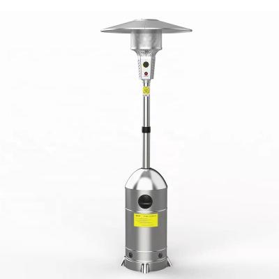 China SingFun SFQ13-21A Furnace Stored Gas Type High Efficiency Patio Heater Gas Fan Umbrella Heater for Outdoor Garden BBQ for sale