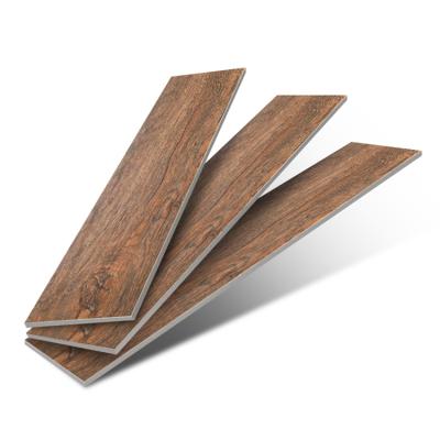 China Rustic Tiles Wholesale Price Gloss Porcelain Wood Effect Ceramic Floor Tile for sale