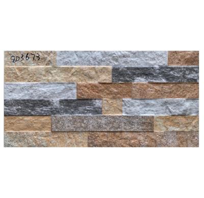 China Rustic Tiles Natural Beauty With Cement 300X600 Exterior Design House Tile Wall Ceramic Tile Price for sale