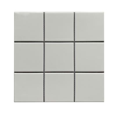 China Chinese style homey mosaic floor designs bathroom white kitchen tiles rough wall mosaic for sale