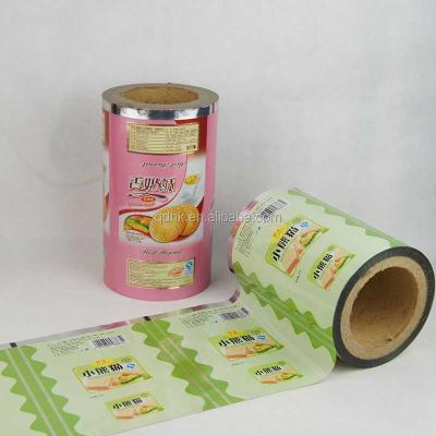 China Disposable Soft Packaging , Stock Roll Snack Packing Roll Film Lamination Manufacturing for sale