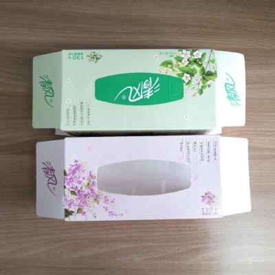 China Recyclable Container Tissue Box Paper Box For Plastic Napkin Napkin Container for sale