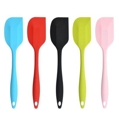 China High Quality Viable Silicone Cake Baking Spatula Tool Nonstick Heat Resistant Silicone Scraper Kitchen Spatula for sale