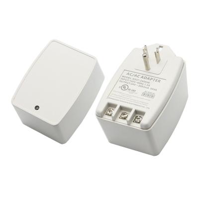 China DOORBELL AC Plug In Transformer 24VAC 50VA For DSC Safety 24V50VA Transformer for sale