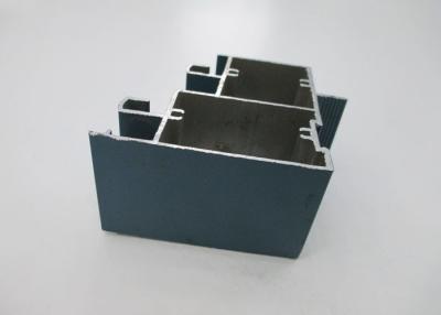 China Green Painted Aluminium Extrusion Profiles , Aluminium Window Extrusions for sale