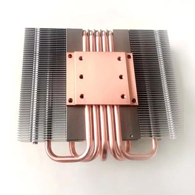 China Custom heat pipe heatsink High power led heatsink for sale