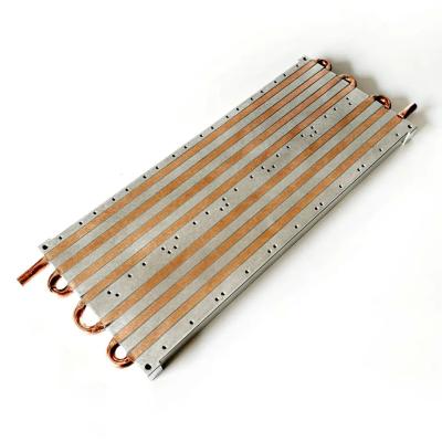 China Hoge machtsaluminium waterkoeling heatsink de vloeibare koelplaat van de waterkoelingsplaat Te koop