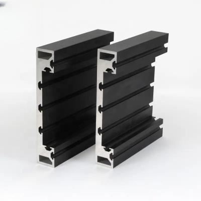 China Sliding 6063 Linear Module Industrial Aluminum Profile Linear Module Guide Rail for sale