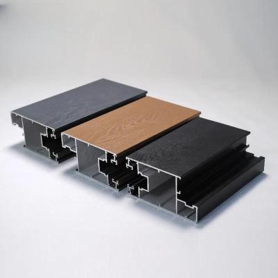 Chine <p>Assurance qualité revêtement en poudre bois grain aluminium extrus pour les grilles de clôture</p> à vendre