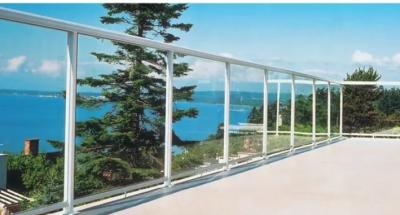 China Best Modern Design Glass Fence and Stainless Steel Glass Pool Fence Spigot Frameless Glass Balcony Railing for sale