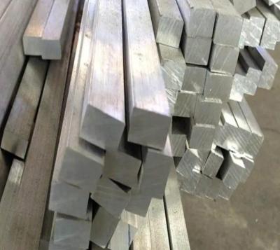 China Aluminium 6061 6063 6082 7075 Aluminium Square Bar 7075 Extruded High Quality Aluminium Flat Bar Square Rod zu verkaufen