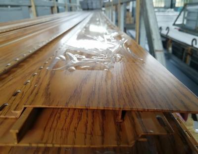 Cina L'alluminio della plancia/Decking/pavimentazione ha espulso profili con colore di legno in vendita