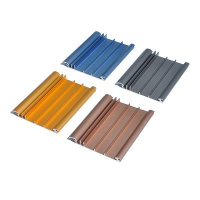 China 6063 Anodized Aluminum Extrusions Trailer Profile Customized Color for sale