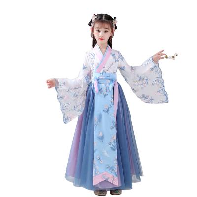 China Breathable Hanfu Spring And Autumn Confucian Costume Chinese Girl Wind Princess Performance Costume for sale