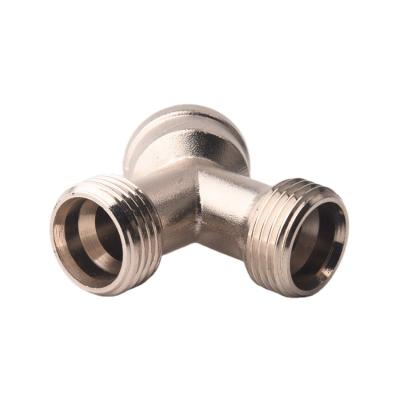 China Hot sale brass fittings china brass suppliers pex pipe burr y tee brass pipe fitting for sale