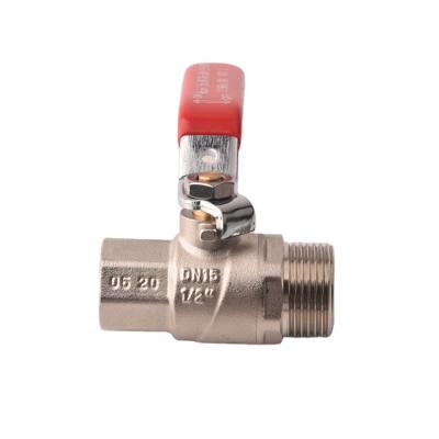 China Female Thread General Brass Locking Ball Valve for sale