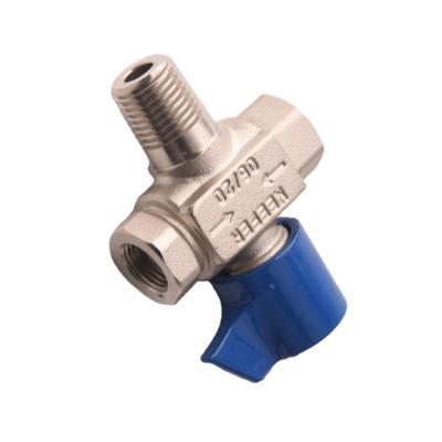 China Factory General High Quality Blue Handle Valve Brass Ball Valve For Gas Wholesale Ball Valve for sale