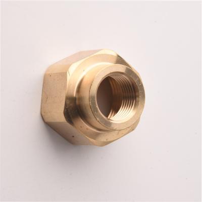 China Brass Gauge Test Point Brass Gas Fittings With Brass Flare Union for sale