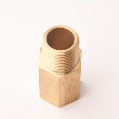 China Brass Male And Female Thread Forged Brass Union Pipe Fitting Adapter Bushing for sale