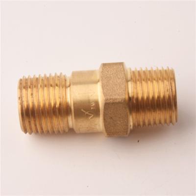 China Brass Equal Brass Male Nipple Fitting /Brass Nipple for sale