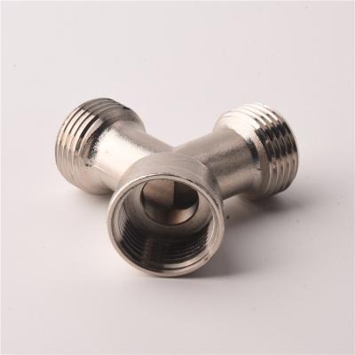 China Copper Bronze Fittings Fitting Brass Fitting Factory Price Female Thread Brass Tees for sale