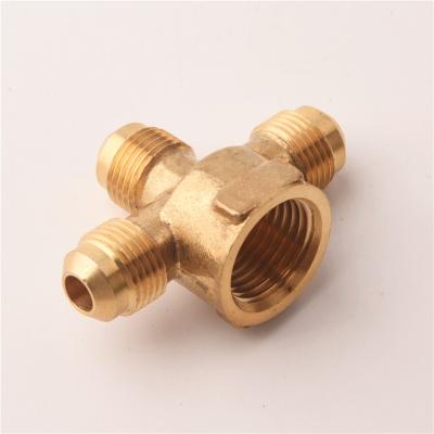 China Threaded Brass Factory High Quality Water Tap Copper Brass Fittings Copper Fitting for sale