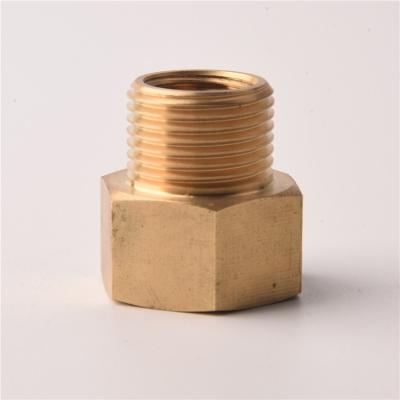 China Female Thread Brass Brass Fittings Plumbing Material SOCKET PIPE FITTINGS for sale