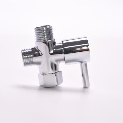 China High Efficiency Brass Faucet Water Segregator 3 Way Shower Diverter Valve For Sale for sale