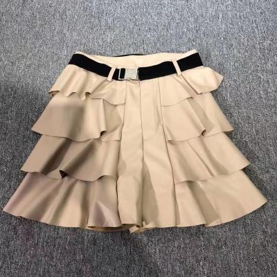 China 2022 fashionable sexy PU material anti-static skirt for sale