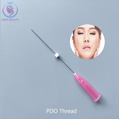 China Mini Face Lift Pdo Thread Medical Screw Properties Mono Face Lift Suture Thread for sale