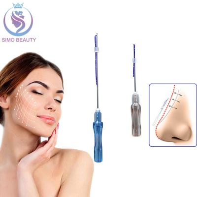 China Medical face lifting suture lift pdo facial nose wire with face lifting needle for sale