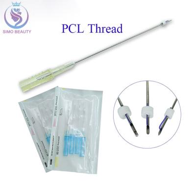 China Disposable face lifting beauty cannula hilos face tensors 6 tooth PCL wire for sale